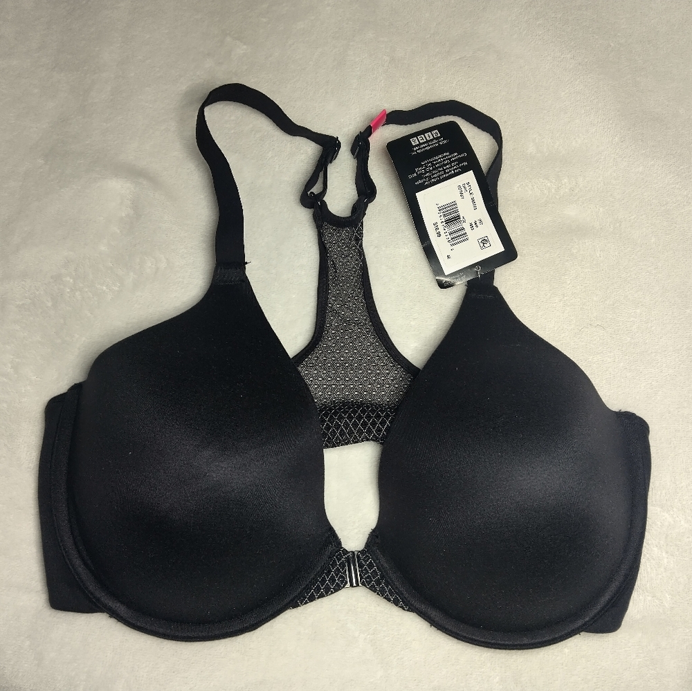 Maidenform Black Racerback T-Shirt Bra - Picture 2 of 5
